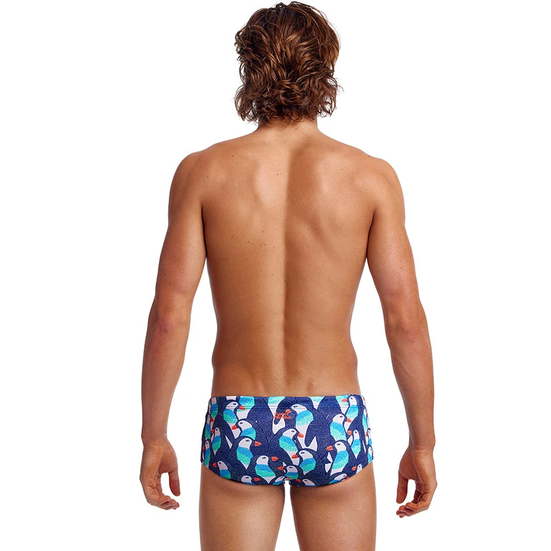 Funky Trunks - Pengoo Parade - Mens Sidewinder Trunks - Image 3