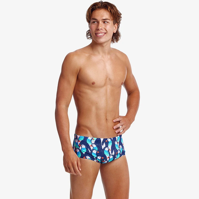 Funky Trunks - Pengoo Parade - Mens Sidewinder Trunks - Image 4