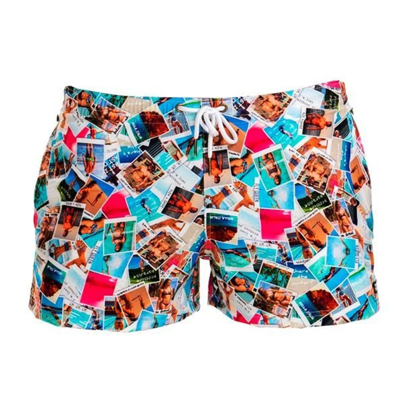 Funky Trunks - Pic Mix Mens Shorty Shorts Short - Image 2