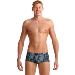 Funky Trunks - Pointillism - Mens Plain Front Trunks