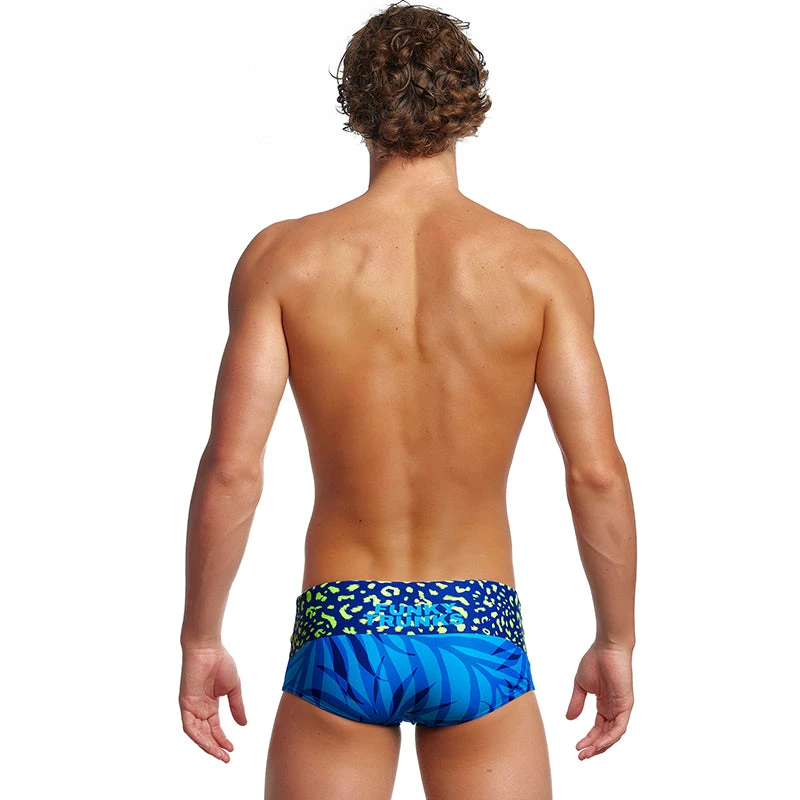 Funky Trunks - Purry Palm - Mens Sidewinder Trunks - Image 3
