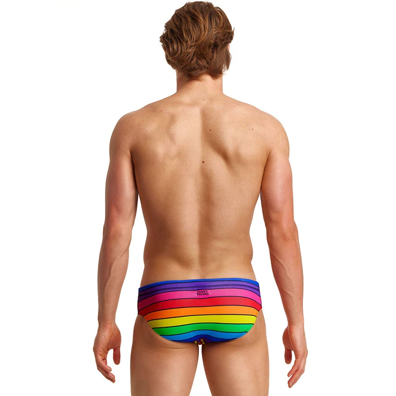 Funky Trunks - Rainbow Racer - Men's Classic Briefs - Image 2