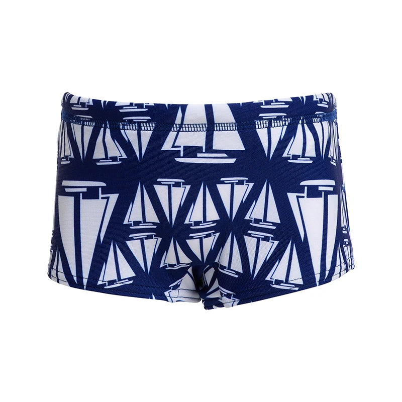 Funky Trunks - Skip Flips - Toddler Boys Printed Trunks - Image 2