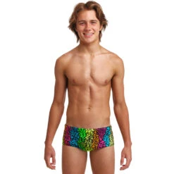 Funky Trunks - Sunset West - Boys Eco Sidewinder Trunks