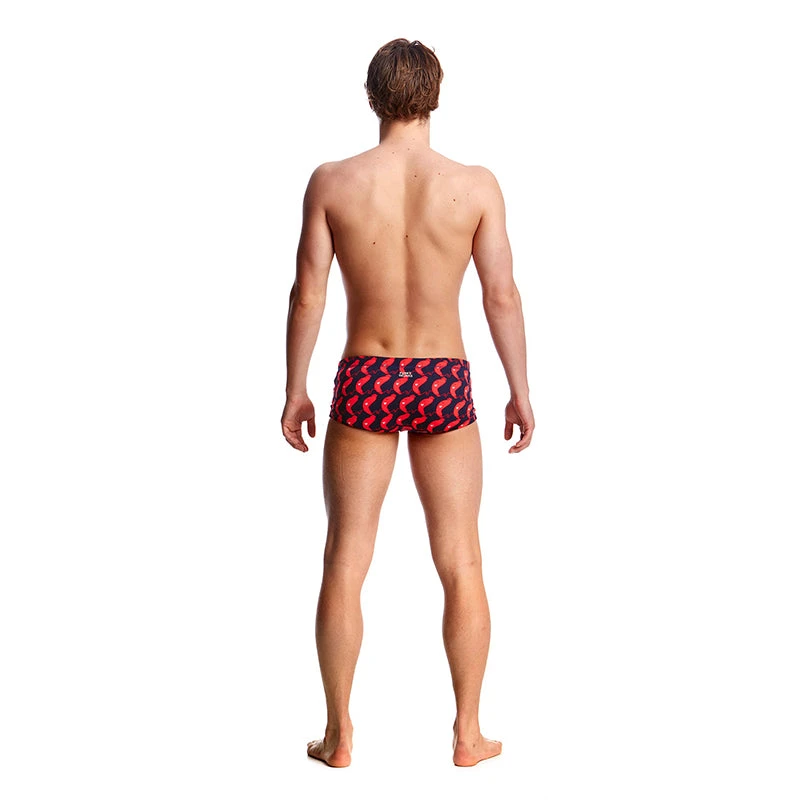 Funky Trunks - The Great Sausage Run Mens Plain Front Trunks - Image 3
