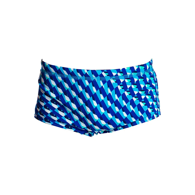 Funky Trunks - Vapour Scale Toddler Boys Printed Trunks - Image 2