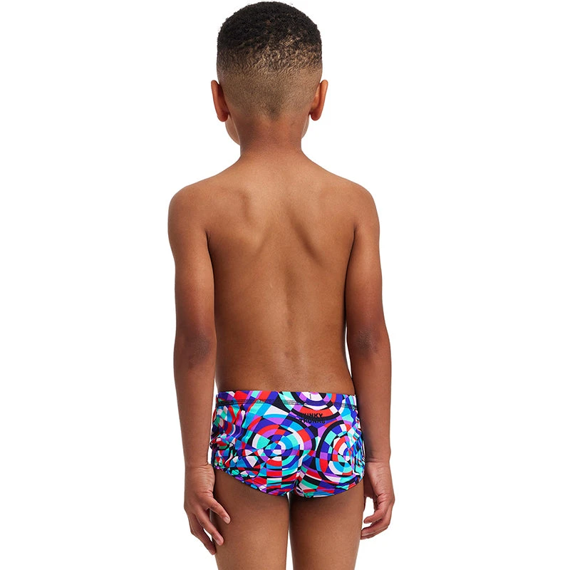 Funky Trunks - Video Star - Toddler Boys Printed Trunks - Image 2