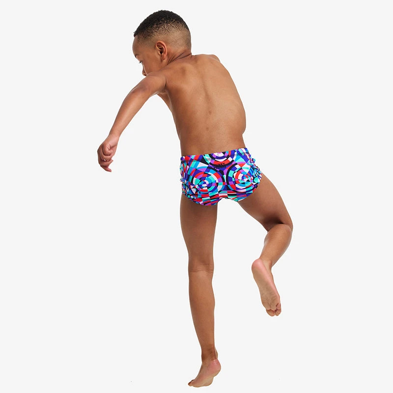 Funky Trunks - Video Star - Toddler Boys Printed Trunks - Image 4