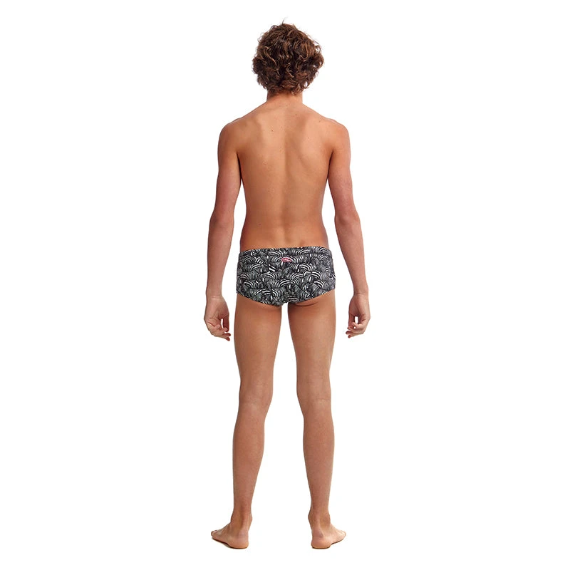 Funky Trunks - Zebra Crossing - Boys Eco Classic Trunks - Image 3