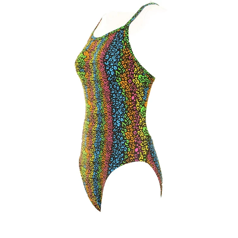 Kiefer Krazies - Feline Fierce Flyback One Piece Swimsuit - Image 2