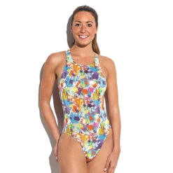 Maru - Splash Sparkle Tek Back One Piece Swimsuit