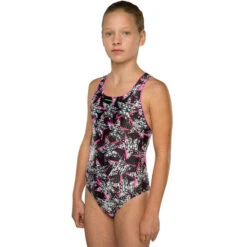 Maru - Twinkle Twinkle Sparkle Pacer Rave Back Girls Swimsuit