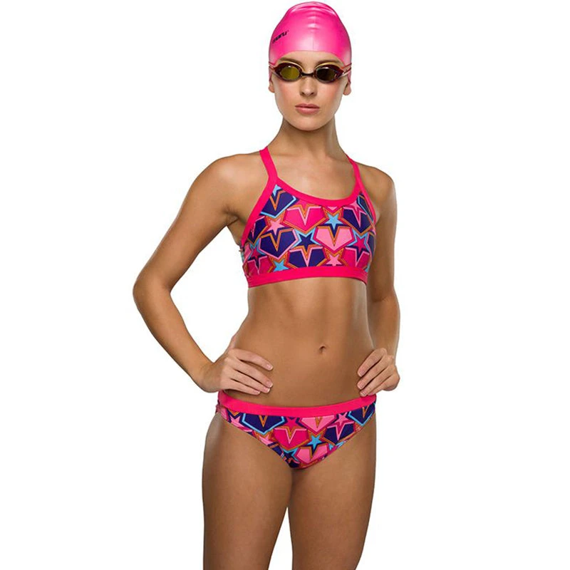 Maru - Wonder Woman Pacer Training Ladies Bikini - Pink - Image 3