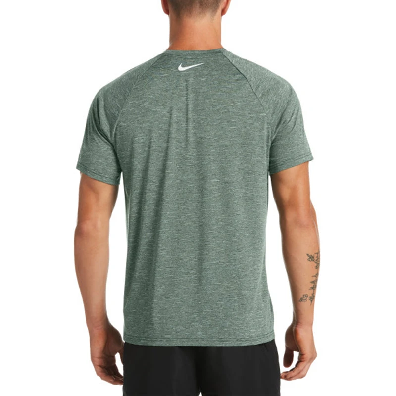 Nike - Heather Tilt Short Sleeve Hydroguard (Galactic Jade) - Image 2