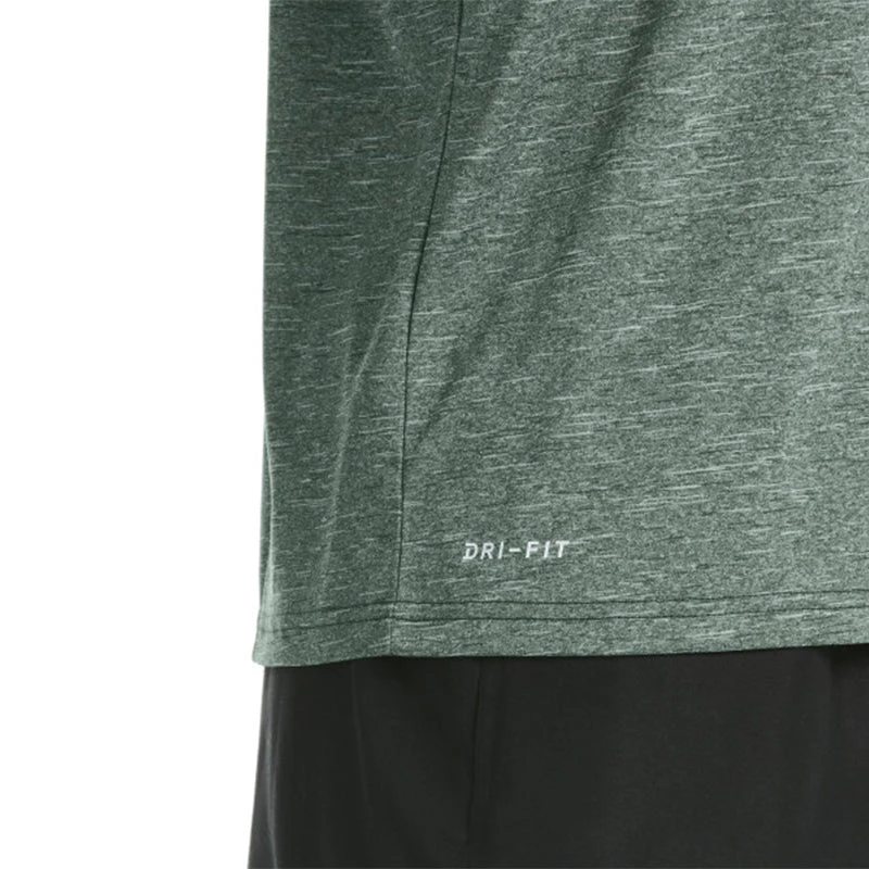 Nike - Heather Tilt Short Sleeve Hydroguard (Galactic Jade) - Image 4