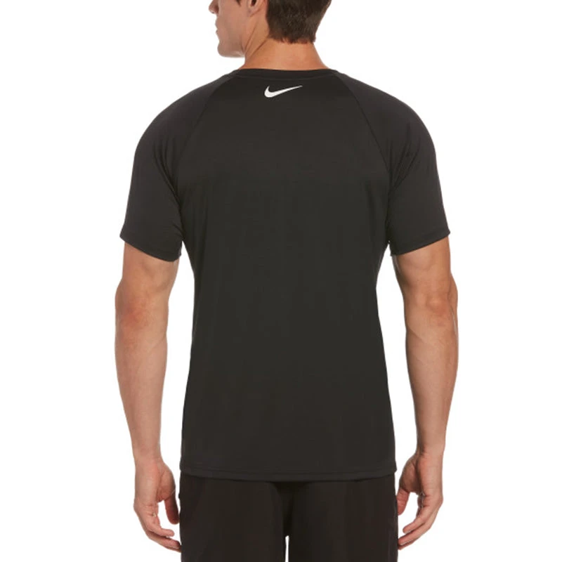 Nike - JDI Swoosh Short Sleeve Hydroguard (Black) - Image 2