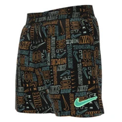 Nike - Logo Mash-Up Breaker 4" Volley Short (Black)