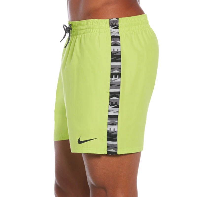 Nike - Logo Tape 5" Volley Short (Atomic Green) - Image 2