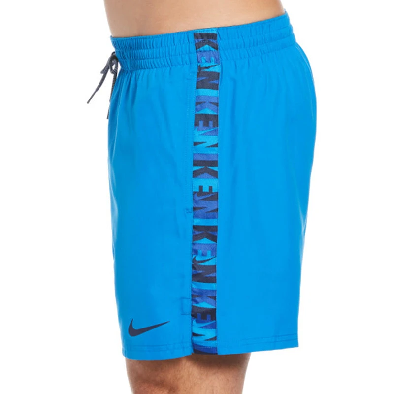 Nike - Logo Tape 5" Volley Short (Photo Blue) - Image 3