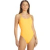 Nike - Solid Hydrastrong Spiderback One Piece (Bright Citrus)