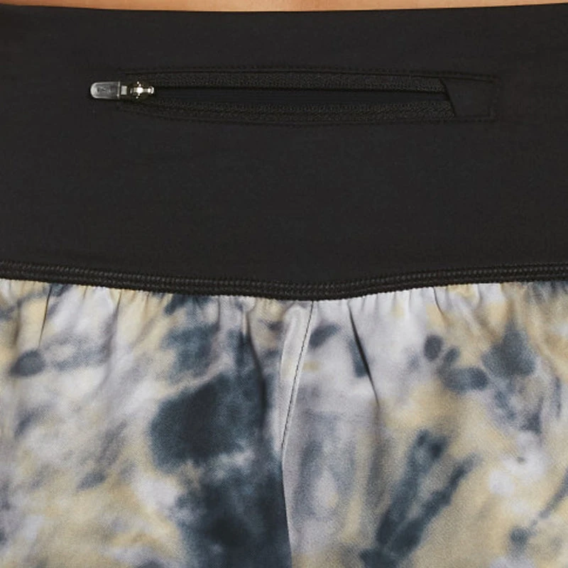 Nike - Women's Tie Dye High Waist Swim Boardshort (Black) - Image 3