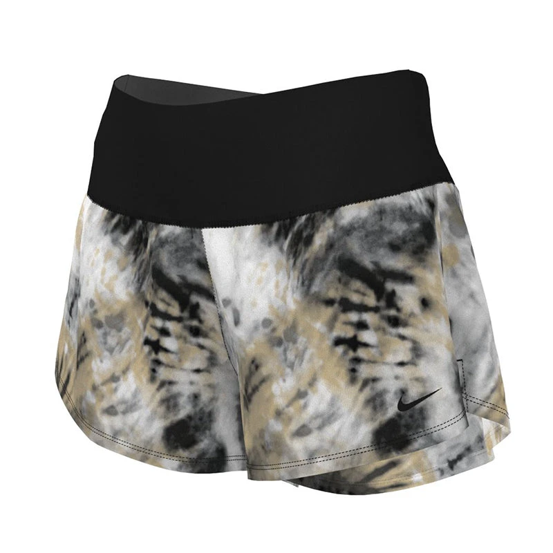 Nike - Women's Tie Dye High Waist Swim Boardshort (Black) - Image 4