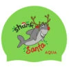 Aqua Shark Santa - Christmas Swim Hat