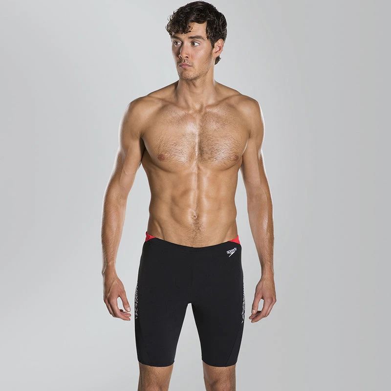 Speedo - Boom Splice Endurance Jammer - Black/White - Image 3