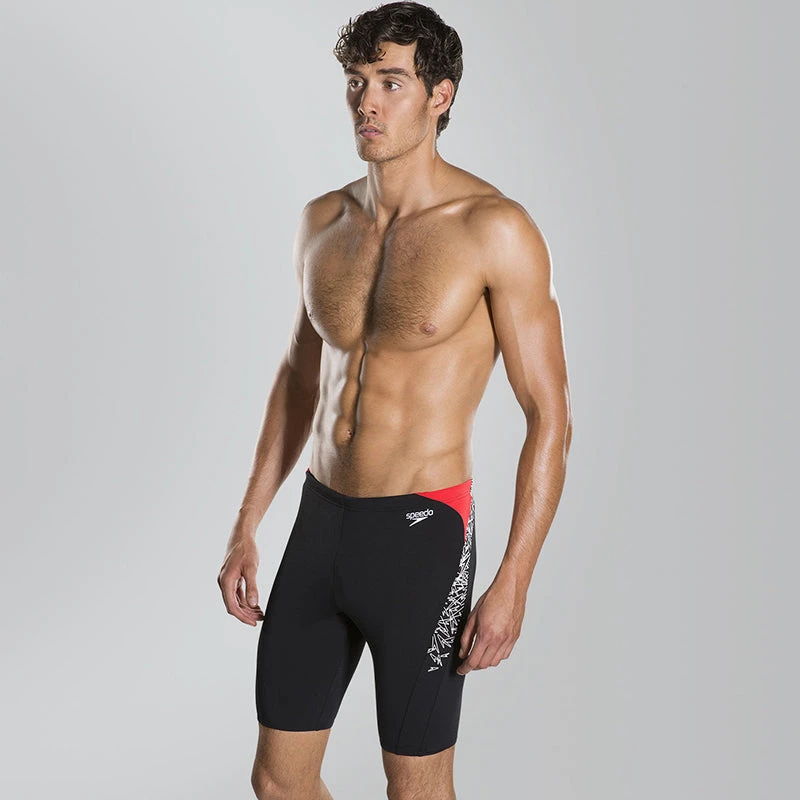 Speedo - Boom Splice Endurance Jammer - Black/White - Image 5