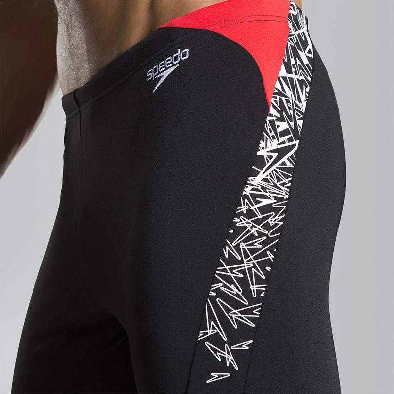 Speedo - Boom Splice Endurance Jammer - Black/White - Image 6