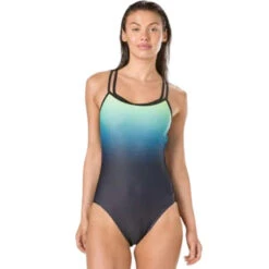 Speedo - Hydrosense Printed Flowback Ladies Training Swimsuit