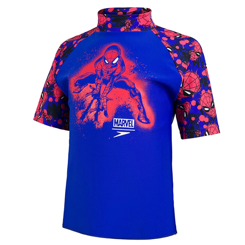 Speedo - Infants Marvel Spider-Man Sun Top - Red/Blue - Image 2