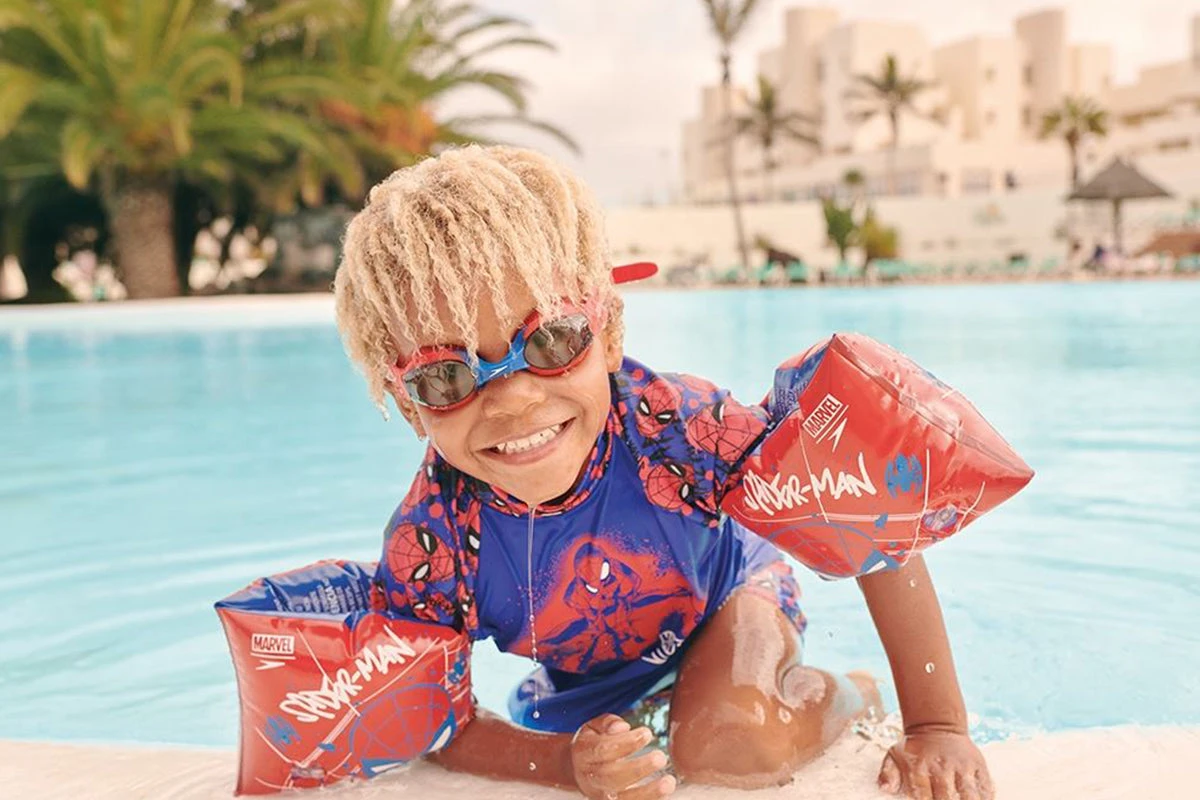 Speedo - Infants Marvel Spider-Man Sun Top - Red/Blue - Image 6