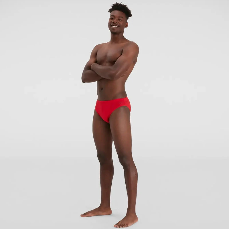 Speedo - Men's Eco Endurance+ 7cm Brief - Red - Image 5