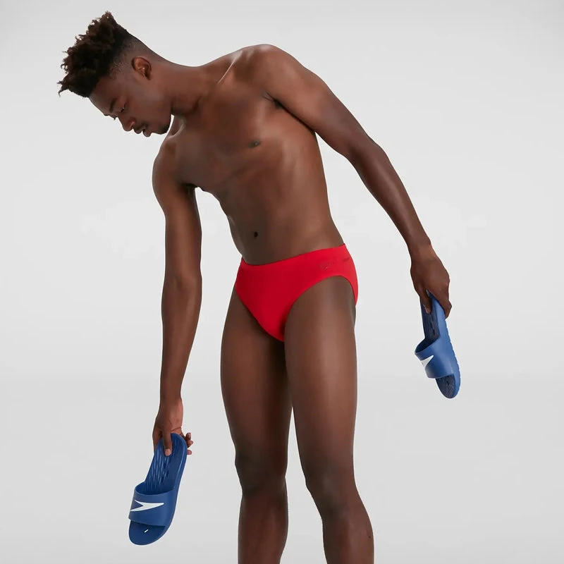 Speedo - Men's Eco Endurance+ 7cm Brief - Red - Image 7