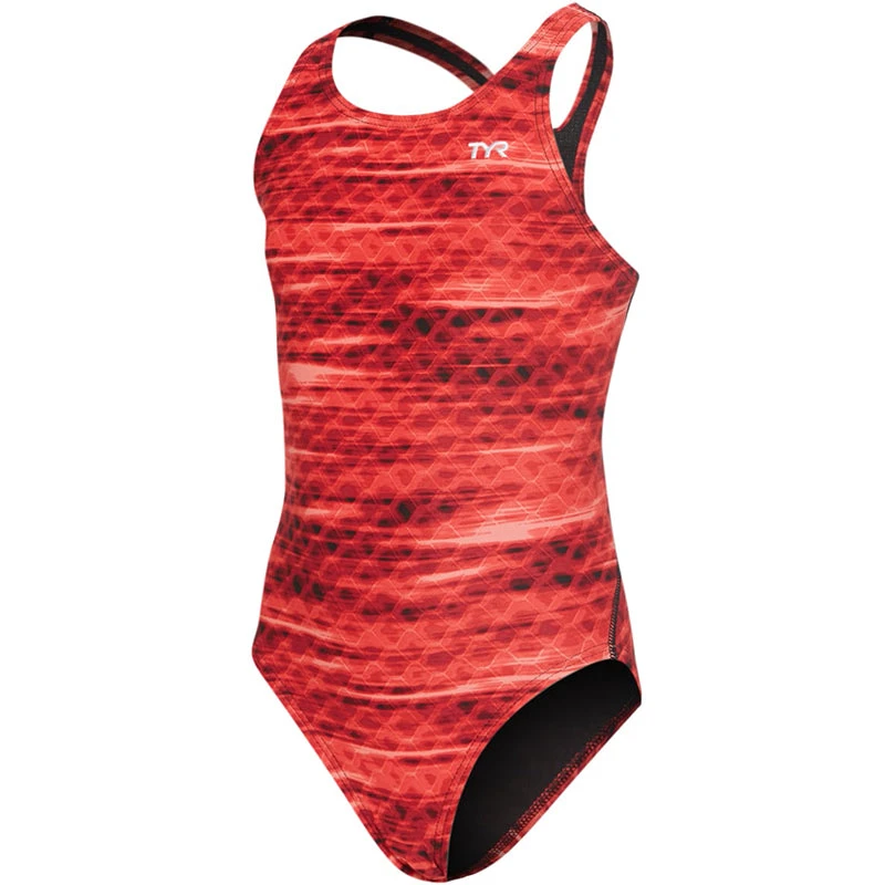 TYR - Castaway Maxfit Ladies Swimsuit - Red - Image 8