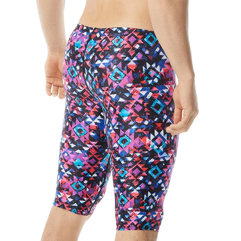 TYR - Men’s Meso All Over Jammer Swimsuit - Black/Multi - Image 2