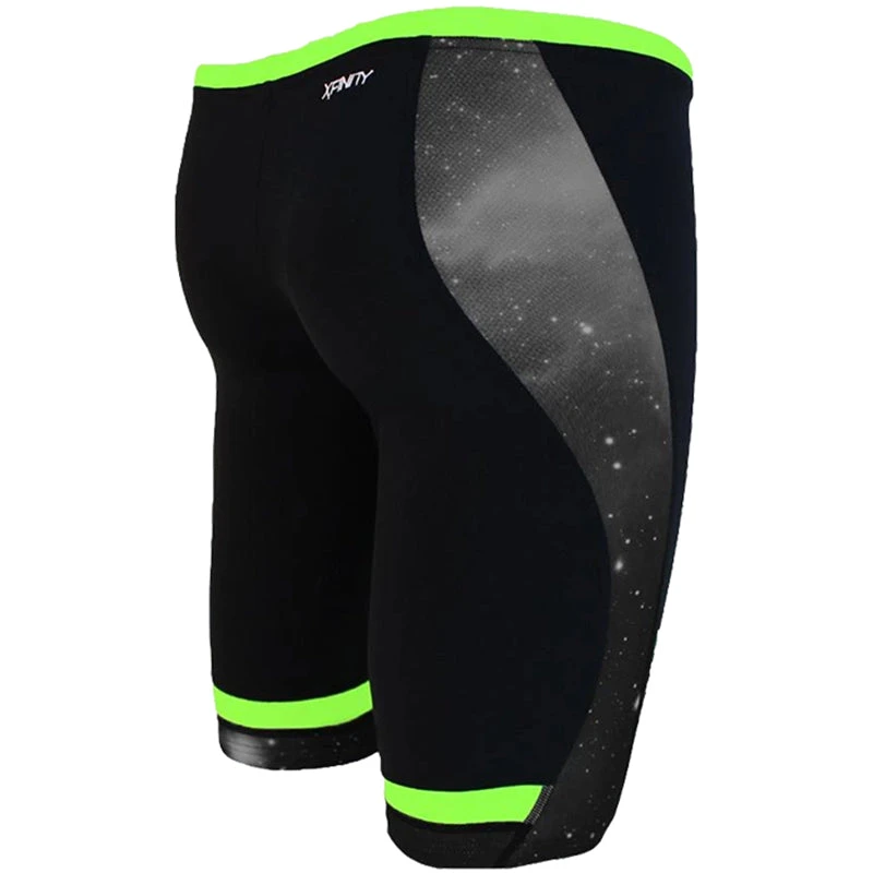 Zone3 - Cosmic Mens Jammers (Grey/Fluro Yellow) - Image 4