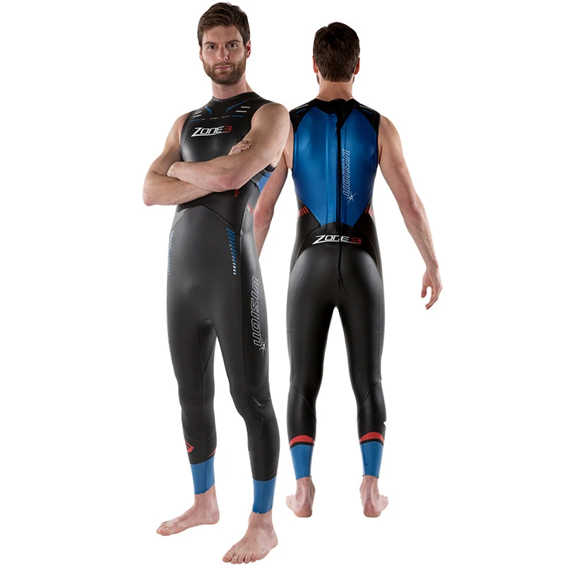 Zone3 - Mens Sleeveless Vision Wetsuit - Image 3