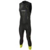 Zone3 - Mens Sleeveless Vision Wetsuit - Black/Green