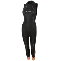 Zone3 - Womens Sleeveless Vision Wetsuit - Black/Pink